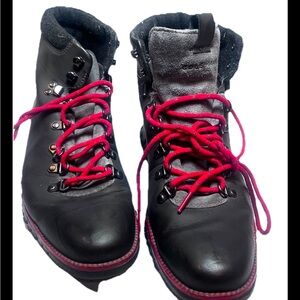 Cole Haan Black and Red Men's Boots
